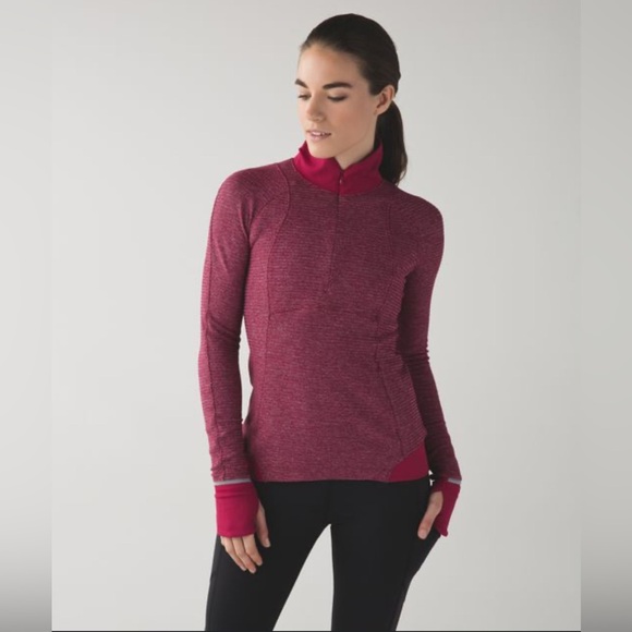 Lululemon women’s Runderful 1/2 Zip size 12 - Picture 1 of 7
